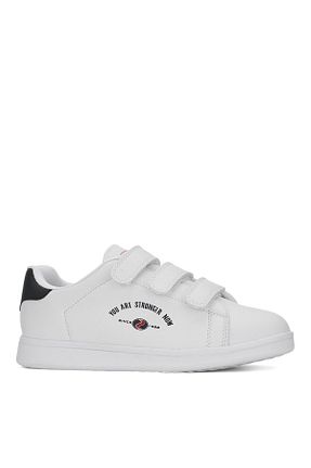 کفش اسنیکر سفید زنانه چسبی AlbiShoes - کد 845581005