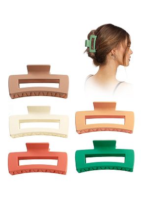 گیره سر رنگی زنانه سیلیکون Soillium - کد 845600056
