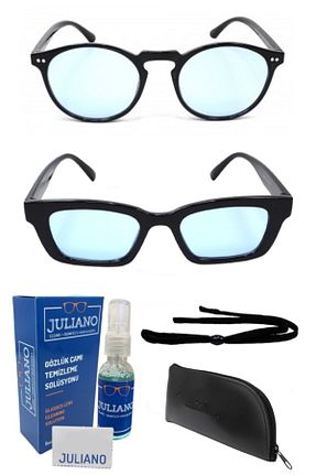 عینک آفتابی مشکی زنانه UV400 JULIANO - کد 845588235