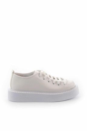 کفش کژوال سفید مردانه پاشنه کوتاه ( 4 - 1 cm ) پاشنه ساده کد 675043191