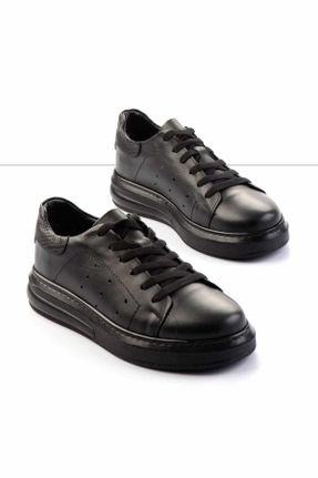 کفش کژوال مشکی مردانه پاشنه کوتاه ( 4 - 1 cm ) پاشنه ساده کد 800056360