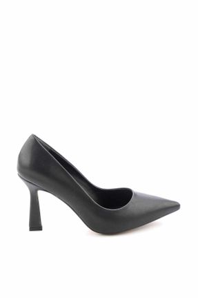 کفش پاشنه بلند کلاسیک مشکی زنانه پاشنه ضخیم پاشنه متوسط ( 5 - 9 cm ) کد 345001881