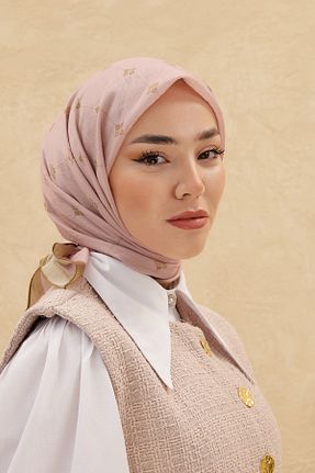 روسری صورتی İpek Jakar Silk Home - کد 845612011