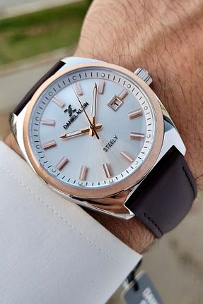 ساعت مچی قهوه ای مردانه 41-45 میلی متر Daniel Klein - کد 845791267