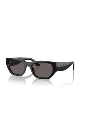 عینک آفتابی طوسی زنانه UV400 Vogue - کد 845601316