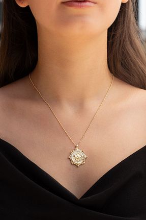 گردنبند طلا زرد زنانه 14 عیار Cenova Jewelry - کد 749171385