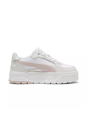 کفش اسنیکر سفید زنانه چرم اصل Puma - کد 845676987