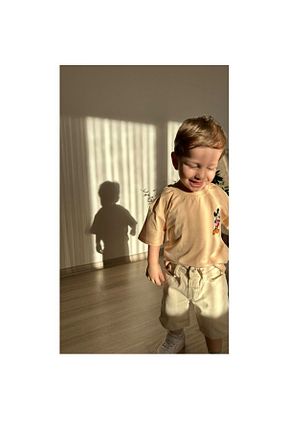 ست بالاتنه و پائین تنه بژ بچه گانه بافتنی BEkids - کد 845698035