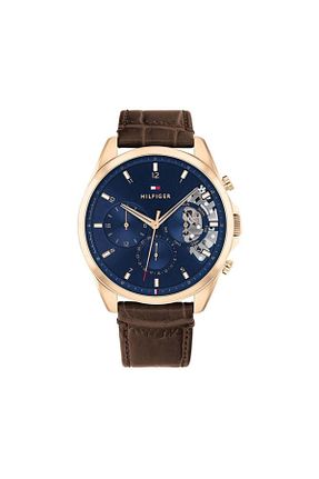 ساعت مچی صورتی مردانه 43 میلی متر Tommy Hilfiger - کد 845679086