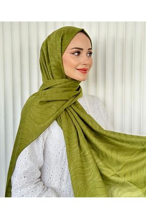 شال سبز زنانه ابریشم Misa - کد 845705898