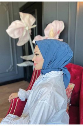 روسری سرمه ای 90 x 90 VALORSCARF - کد 845760990