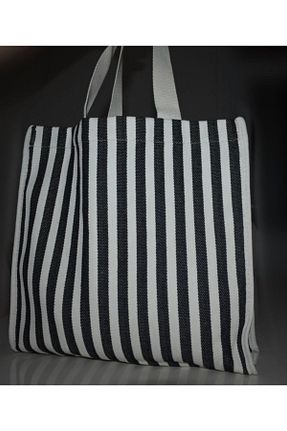 کیف ساحلی مشکی زنانه پارچه ای hülya yıldız - کد 843757295