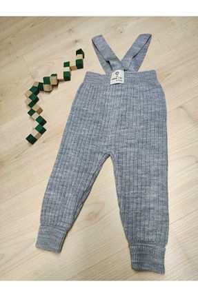 ساق شلواری طوسی بچه گانه تریکو Meriç bebe - کد 217538298