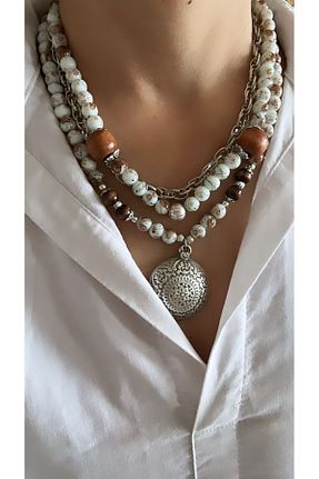 گردنبند جواهر نباتی زنانه شیشه by özllem - کد 766009291