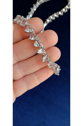 گردنبند جواهر زنانه رودیوم BEBİ BİJUTERİ - کد 839455899