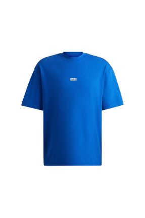 تی شرت آبی مردانه رگولار یقه گرد کد 813530083