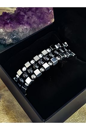 دستبند جواهر مردانه سنگ طبیعی Bonicce - کد 845608645