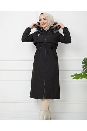 کاپشن حجاب مشکی زنانه رگولار B&R BUTİK - کد 157868851
