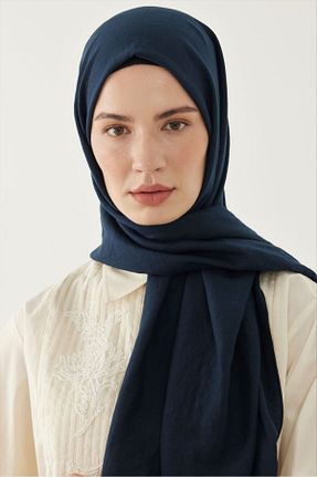 شال سرمه ای زنانه MİRSOY SCARF - کد 845619969