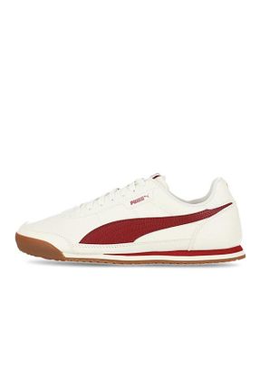 کفش اسنیکر سفید زنانه بند دار Puma - کد 842041488