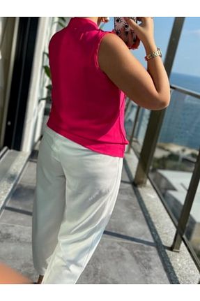 بلوز صورتی زنانه ساده MİRVE BUTİK - کد 845765732