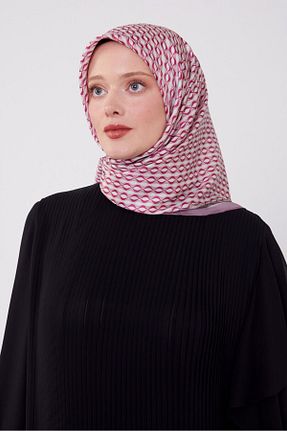 روسری صورتی پلی استر alcanavm - کد 845777694