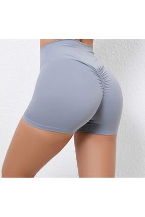 شلوارک و برمودا طوسی زنانه فاق بلند NYC GİYİM TEKSTİL - کد 837340966