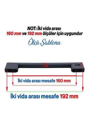 یراق آلات مبل مشکی NZB - کد 810579500