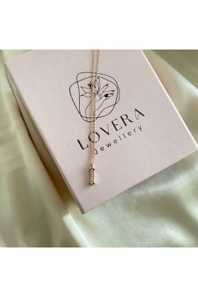 گردنبند نقره سفید زنانه 925 عیار Lovera Jewellery - کد 792638688