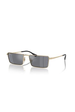 عینک آفتابی طلائی زنانه 56 Ray-Ban - کد 820266448