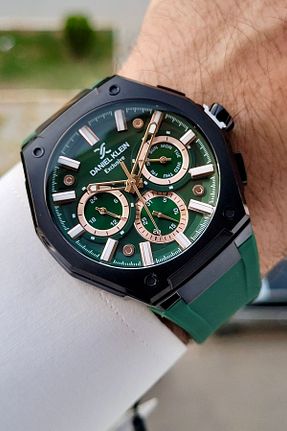 ساعت مچی سبز مردانه 41-45 میلی متر Daniel Klein - کد 845791189