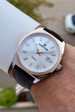 ساعت مچی قهوه ای مردانه 41-45 میلی متر Daniel Klein - کد 845791267