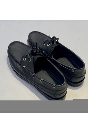 کفش کژوال مشکی مردانه چرم خالص Yılmaz Exclusive - کد 245290888