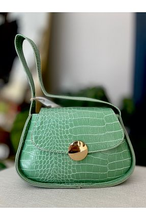 کیف دستی سبز زنانه ابعاد کوچک Elegancia - کد 845825848
