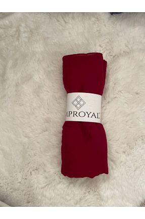 شال زرشکی زنانه پنبه ای Emproyal - کد 845857346