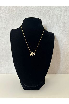 گردنبند استیل ( فولاد ) زرد زنانه استیل (فولاد) SEM STORE - کد 844398892