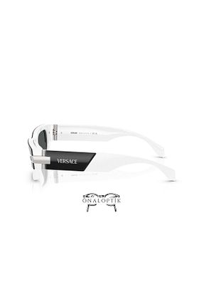 عینک آفتابی مشکی زنانه UV400 Versace - کد 845859595