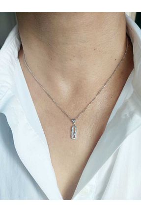 گردنبند جواهر زنانه زیرکن DEVİ fashion - کد 844307897