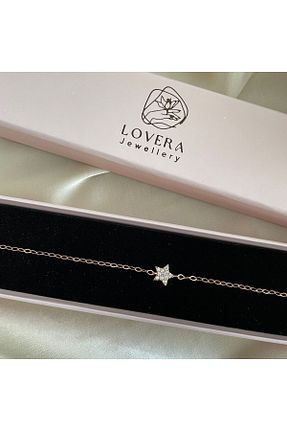 دستبند نقره صورتی زنانه 925 عیار Lovera Jewellery - کد 812480135