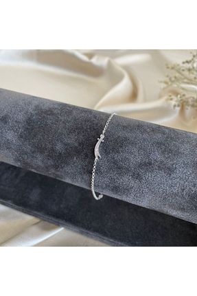 دستبند نقره سفید زنانه 925 عیار Lovera Jewellery - کد 843899801