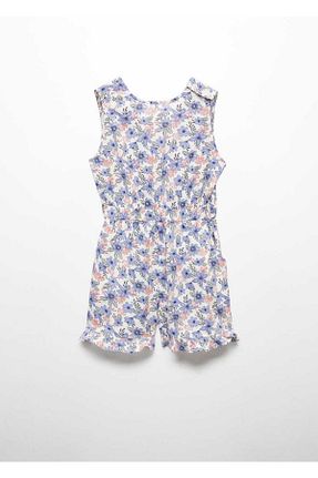 سرهمی آبی بچه گانه بدون آستین MANGO Kids - کد 780270120