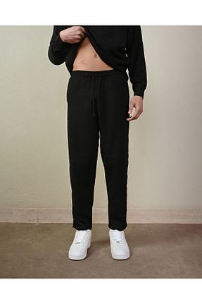 شلوار مشکی مردانه پلی استر İLKCET MODA - کد 806409470