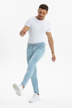 شلوار جین آبی مردانه پاچه تنگ OneZero - کد 329811368
