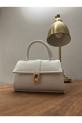 کیف دوشی سفید زنانه چرم مصنوعی Valu Accessorize - کد 846039681