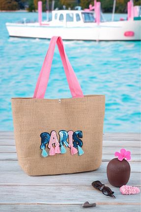 کیف ساحلی بژ زنانه QUTBAG - کد 842976946