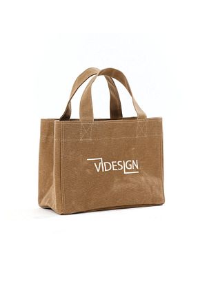 کیف دوشی قهوه ای زنانه VIDESIGN - کد 846058411
