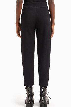 شلوار کرمگن مشکی مردانه پاچه گشاد Armani Exchange - کد 846147951