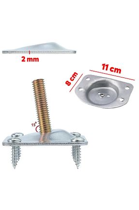 پایه مبل متالیک Badem10 - کد 776198888