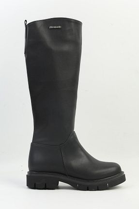 چکمه قهوه ای زنانه پاشنه کوتاه (1 - 4 سانتی متر) Pierre Cardin - کد 846192021