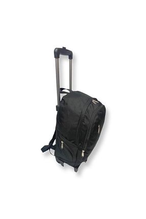 کیف مدرسه مشکی زنانه چرم مصنوعی poloways - کد 483190872